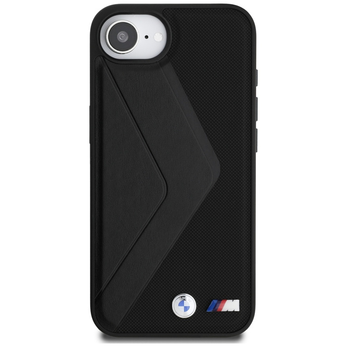 Hülle BMW Oversized Stripes MagSafe zu iPhone 16e schwarz