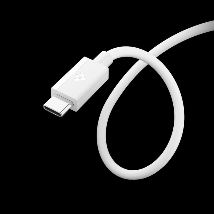 Spigen EB6020AC ESSENTIAL TYP-C KABEL 60W 200CM WEISS