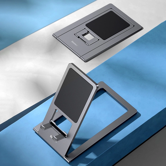 [B WARE] Baseus Klappbarer Schreibtischständer Graphit Tablet-Halter (LUKP000013)