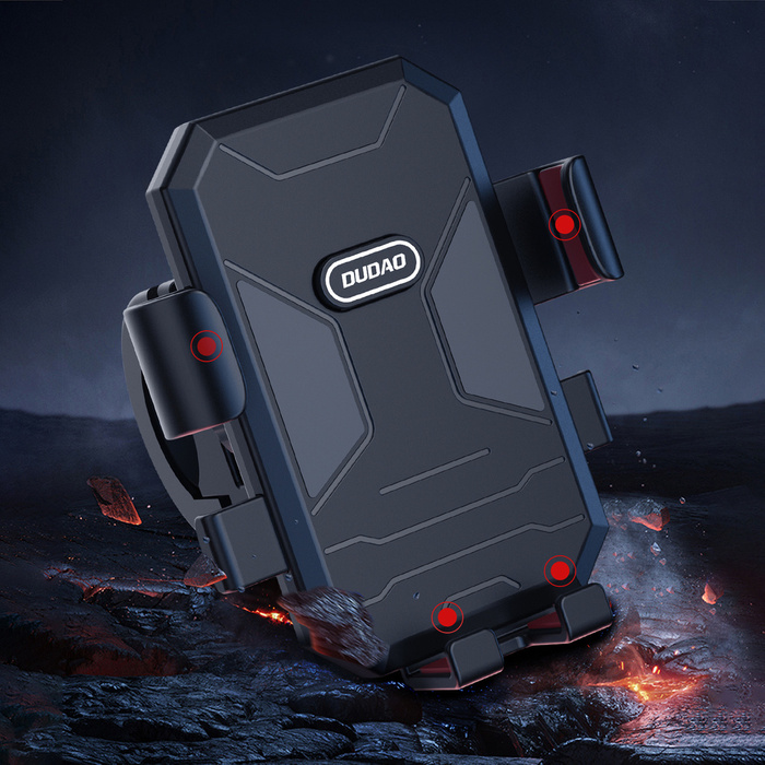 Support téléphone vélo / moto Dudao F7C - noir