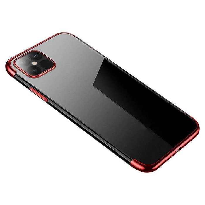 Cover in gel con custodia metallica trasparente per xiaomi redmi note 11 pro + 5g / 11 pro 5g / 11 pro red