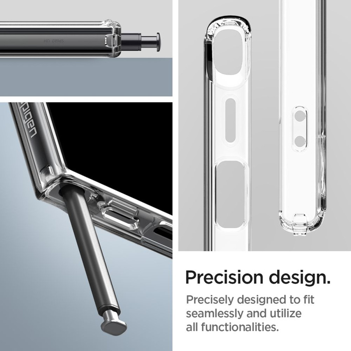 Hülle Spigen Ultra Hybrid Samsung Galaxy S24 Ultra Crystal Clear Case