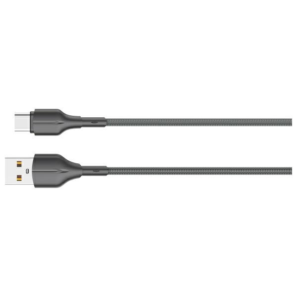 Beline Kabel 25W USB-A/USB-C 2m          czarny/black BLNCBC02
