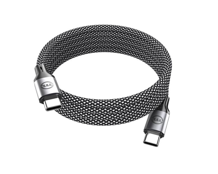 Mobile Origin Magnetic cable USB-C to USB-C 1m, black