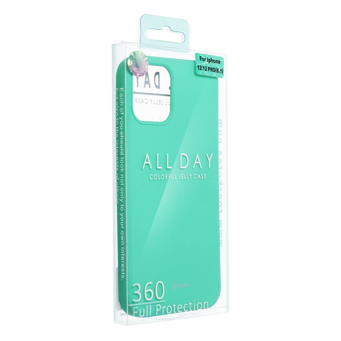 Roar Colorful Jelly case Case - for iPhone 14 Mint