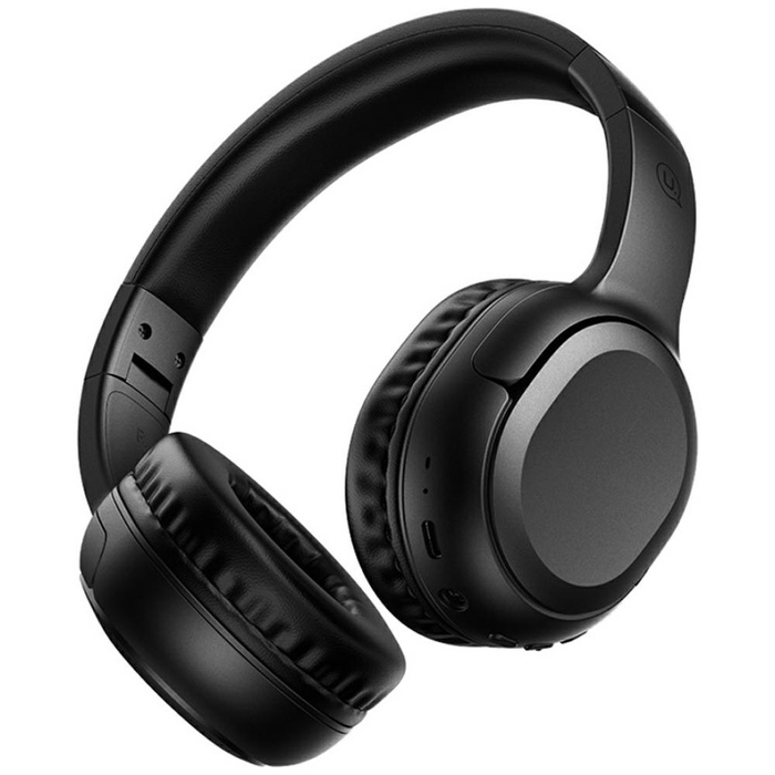 USAMS Słuchawki Bluetooth 5.3 nauszne Yun Series czarny/black TDLYEJYX01 (USAMS-YG23)