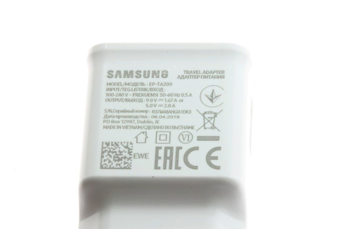 SAMSUNG GALAXY A50 A70 A20 A30 A40 USB CHARGER EP-TA200 Rýchle nabíjanie