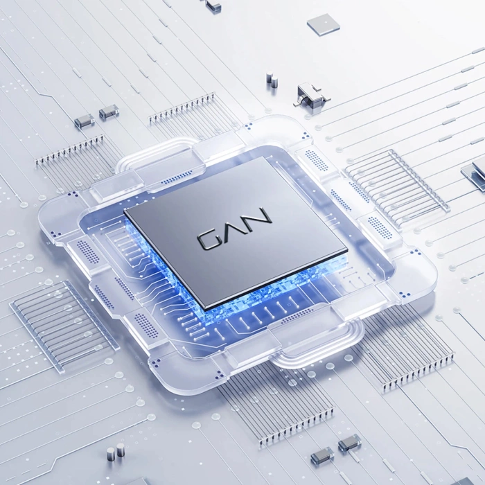 GaN Dudao A30EU 30W USB-A / USB-C Wandladegerät - Weiß