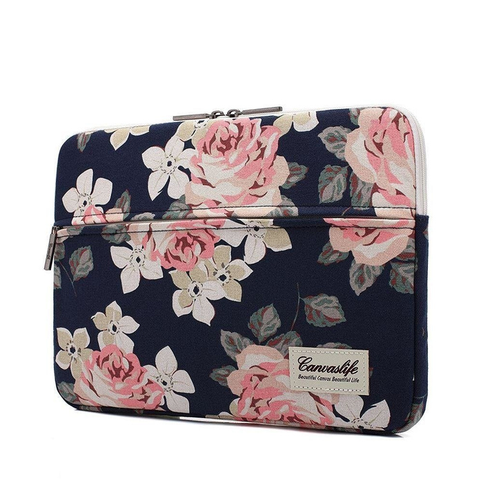  CANVASLIFE Funda para Macbook Pro 15 Navy Rose