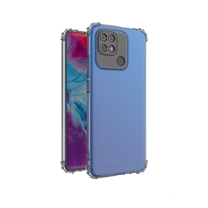 Custodia Anti Shock Wozinsky per Xiaomi Redmi 10C Armor Case Trasparente