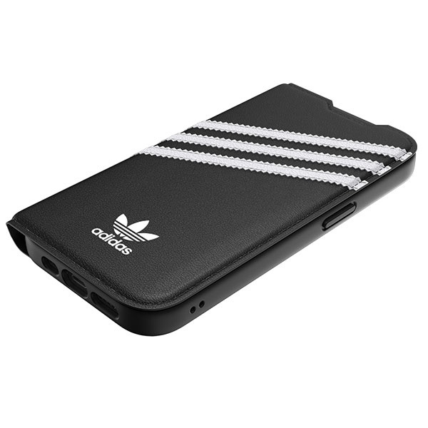 Adidas OR Booklet Case PU iPhone 14 Pro czarno biały/black white 50196