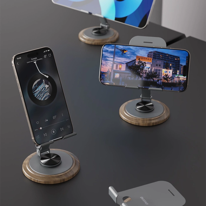 Dudao F17M 360° Metall-Telefonständer - grau