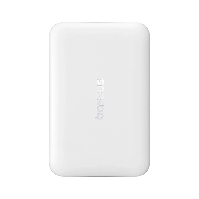 Powerbank Baseus EnerFill FM11 Ultra-Mini 10000mAh 22,5W kompatybilny z MagSafe z kablem Baseus Simple USB-C 20V/3A 30cm - biały
