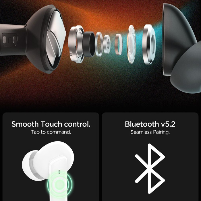 Spigen SA2402 ANC PRO IN-EAR-KOPFHÖRER SCHWARZ