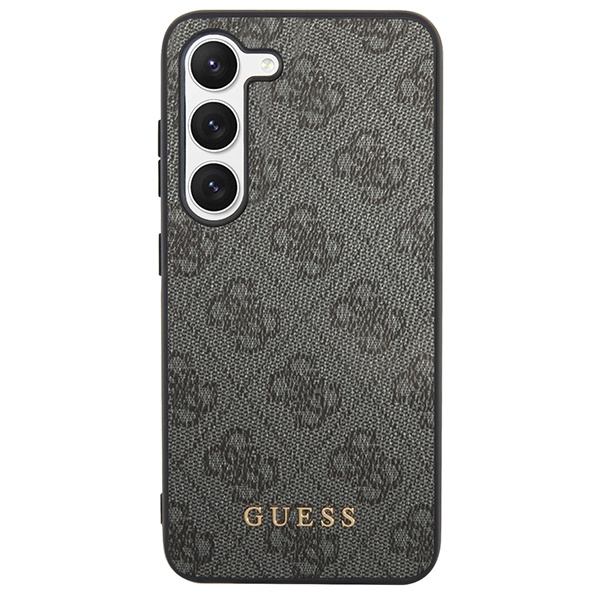 Obal Guess GUHCS23MG4GFGR S23 Plus S916 grey/grey hardcase 4G Metal Gold Logo