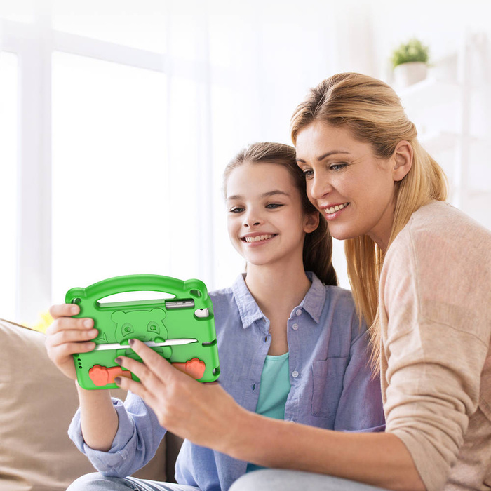 Dux Ducis Panda Safe for Children Kids Soft Case für iPad mini 5/4/3/2/1 mit gelbem Stiftschlitz