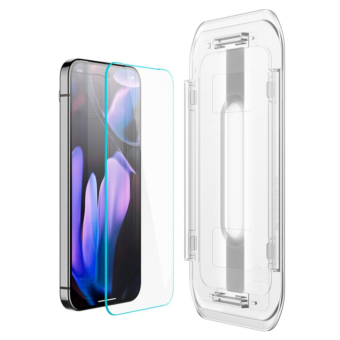 Vetro temperato Spigen GLAS.TR "EZ FIT" cONFEZIONE DA 2 GOOGLE PIXEL 9 / 9 PRO TRASPARENTE
