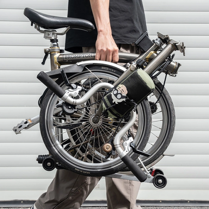 Rockbros Travel Bottle Bag with Shoulder Strap 1l - Green