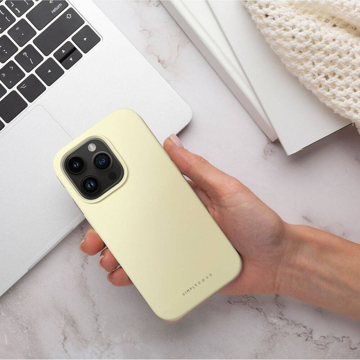 ROAR futerał CLOUD SKIN do IPHONE 12 Pro Jasnożółty