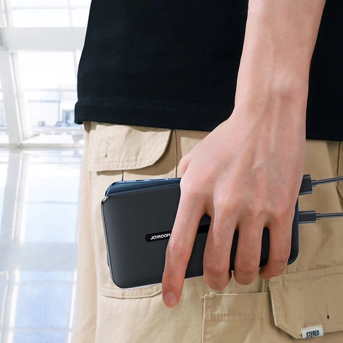 [B WARE] Joyroom Powerbank 10000mAh 2,1A 2x USB schwarz (JR-T012 schwarz)