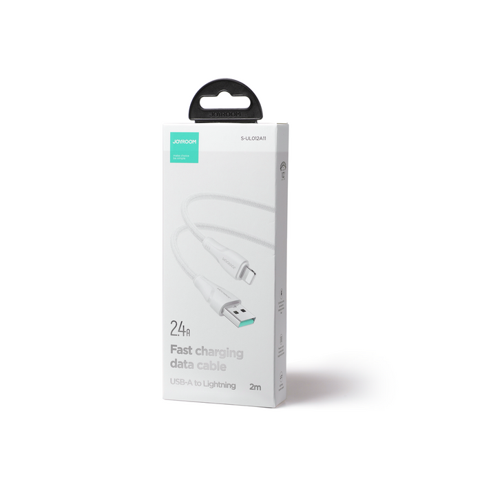 Cavo Joyroom USB - Lightning 2.4A Surpass Series 2 m bianco (S-UL012A11)