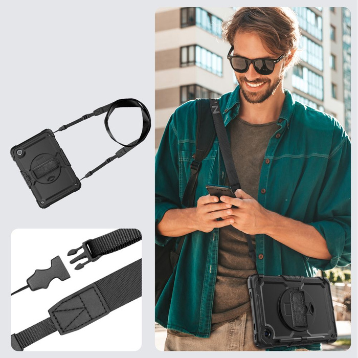 Etui Tech-protect Solid360 Lenovo Tab M11 11.0 Tb-330 Black