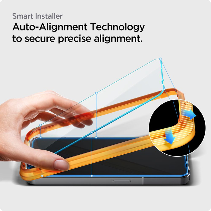 Vetro temperato Spigen ALM GLAS.TR SLIM 2-PACK NIENTE TELEFONO 1 CHIARO