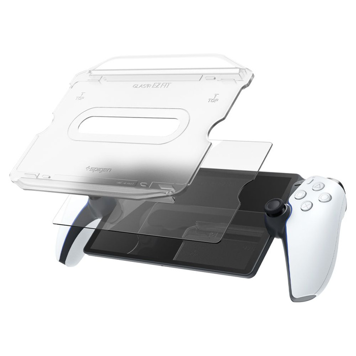 Verre trempé Spigen GLAS.TR &quot;EZ FIT&quot; SONY PLAYSTATION PORTAL CLAIR