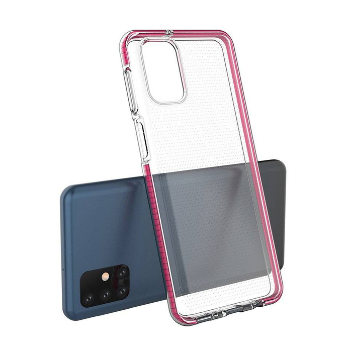 Spring Case Silikon Gel Handyhülle Schutzhülle für Samsung Galaxy M51 schwarz