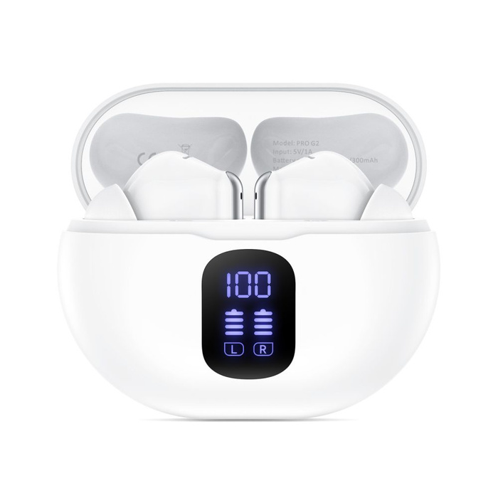 TECH-PROTECT ULTRABOOST TWS EARPHONE PRO G2 WHITE