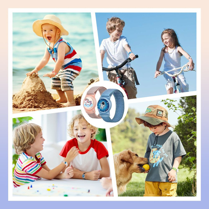 TECH-PROTECT NYLON FOR KIDS APPLE AIRTAG 1 / 2 MAGIC PONY