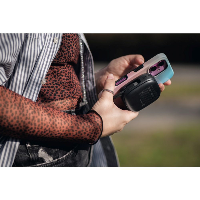 Powerbank zgodny z MagSafe Forcell F-Energy F10K5 PD3.1 QC3.0 3A 22,5W 10000 mAh kompatybilny z Apple Watch czarny 0INT