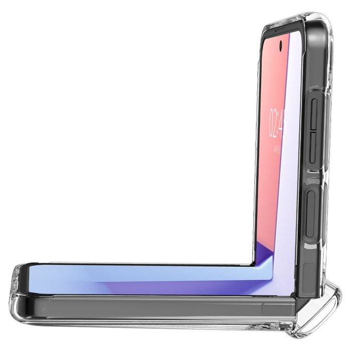 Case Spigen Thin Fit "pro" Galaxy Z Flip 5 Crystal Clear