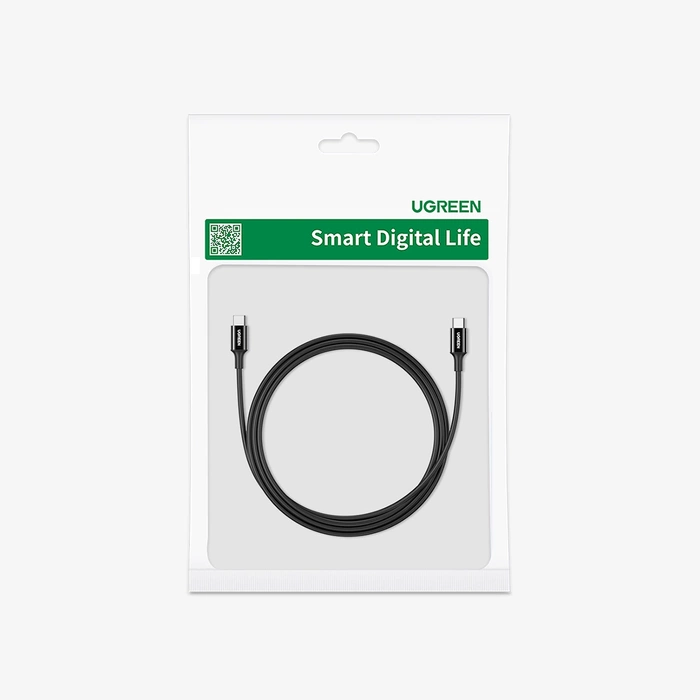 Ugreen US300 USB-C / USB-C 480Mb/s 5A 2m kabel - černý