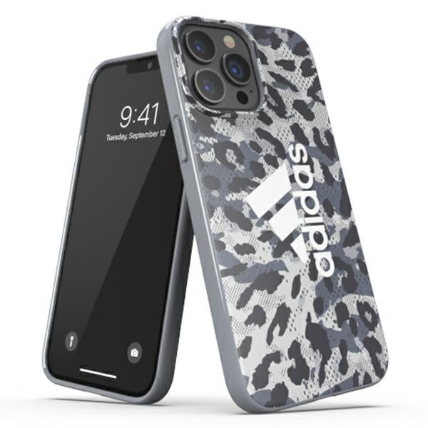 Adidas OR Snap Case Leopard iPhone 13 Pro Max 6.7" grau/grau 47262