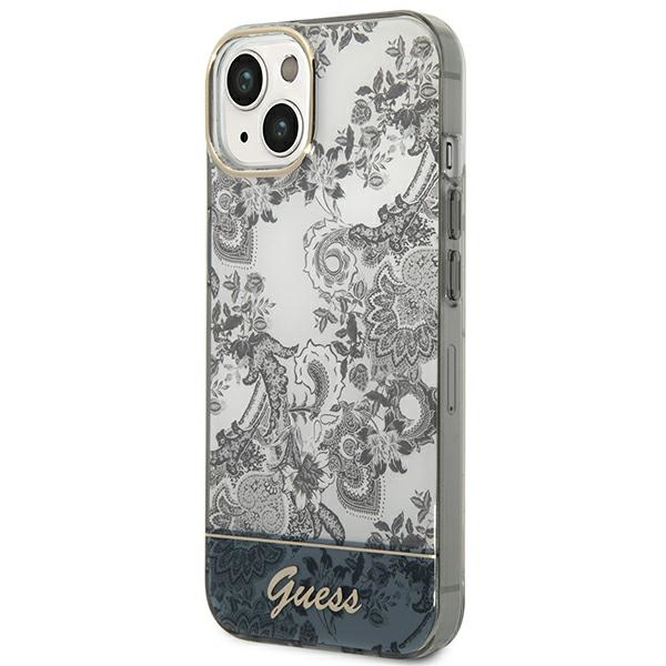 Guess GUHCP14MHGPLHG iPhone 14 Plus 6.7" grey/grey hardcase Porcelain Collection