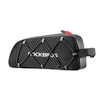 Rockbros 039BK Fahrradrahmentasche 1 l mit Geflecht – Schwarz