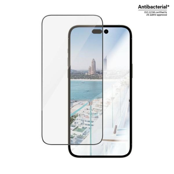 Glas PanzerGlass Ultra-Wide Fit iPhone 14 Pro Max 6.7" Bildschirmschutz Anti-Reflexion Antibakteriell Easy Aligner Inklusive 2790