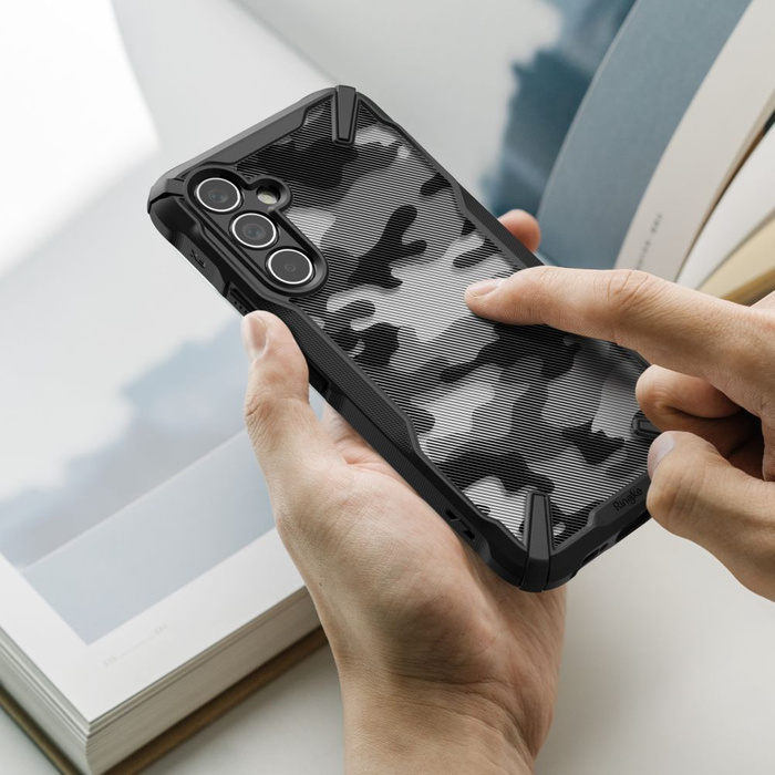 Ringke Fusion X GALAXY A54 5G CAMO NEGRO