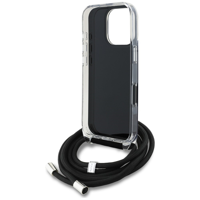 Etui Karl Lagerfeld IML Crossbody        Karl&Choupette Head do iPhone 16 Pro Max czarny