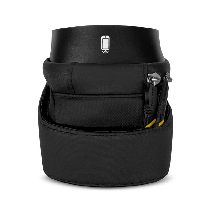 Wozinsky rámová taška na bicykel Držiak Telefón 1l čierny (WBB25BK)