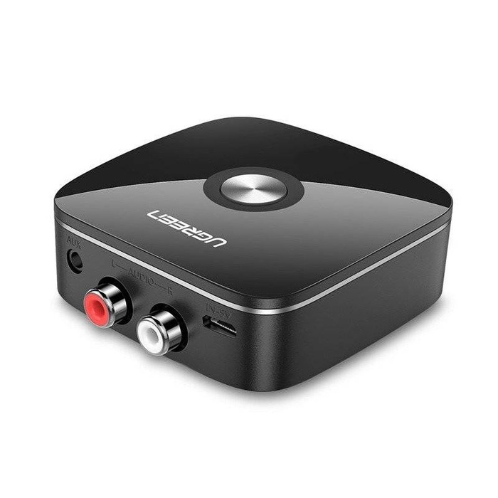 Bluetooth 5.0 receiver adapter UGREEN 2x RCA, 3.5mm jack, aptX