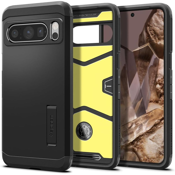 Puzdro Spigen Tough Armor Google Pixel 8 Pro Black Case
