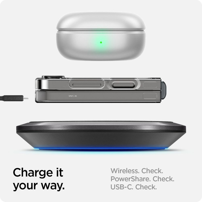 Spigen Z Flip AIRSKIN GALAXY 6 CRYSTAL CLEAR