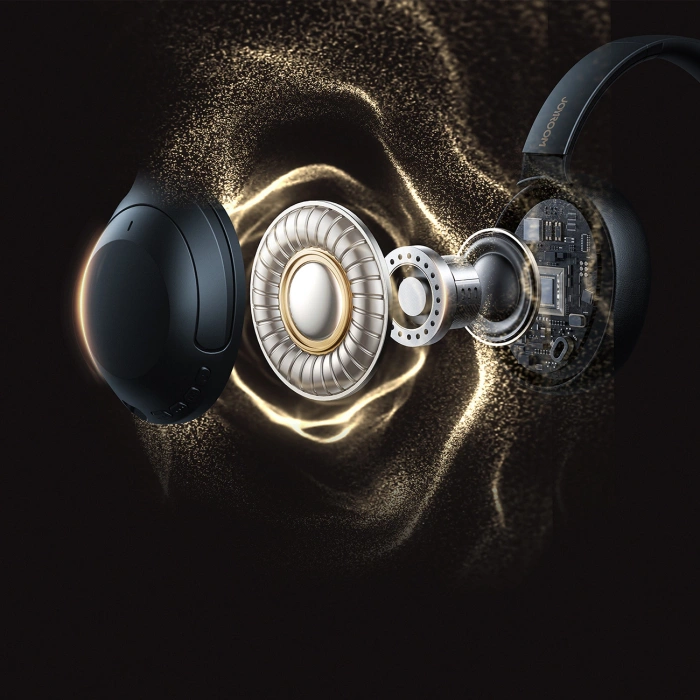 Joyroom J-Head Series JR-JH2 Wireless Headphones with ANC Bluetooth - Black