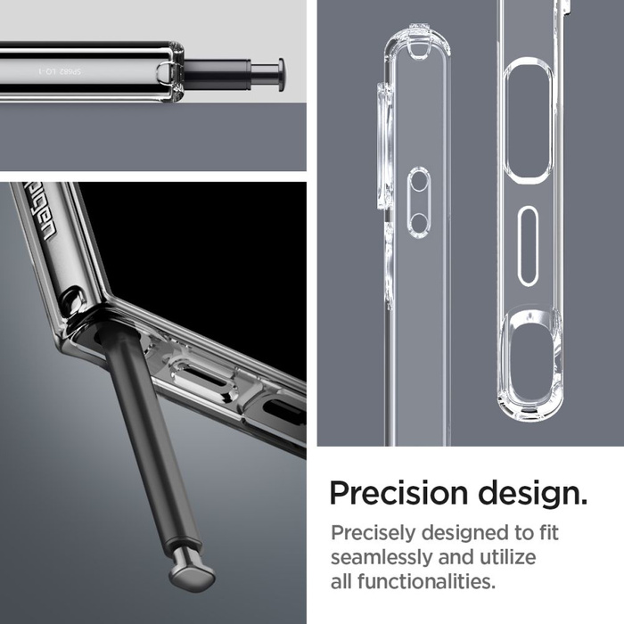 Funda Spigen Liquid Crystal Samsung Galaxy S24 Ultra Crystal Clear Case