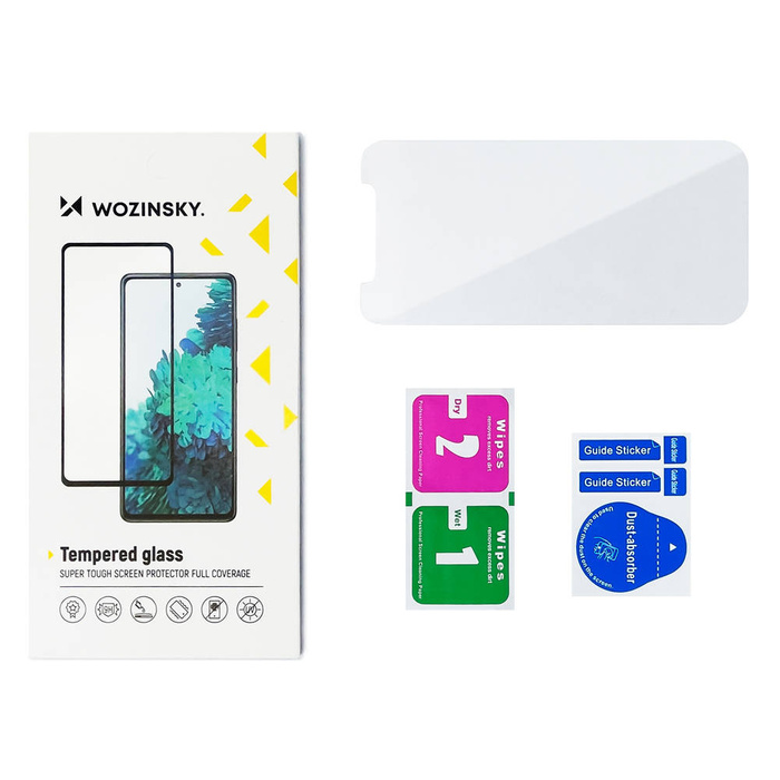 WOZINSKY Tempered Glass 9H PRO+ screen protector iPhone SE 2022 / SE 2020 / iPhone 8 / iPhone 7 / iPhone 6S / iPhone 6