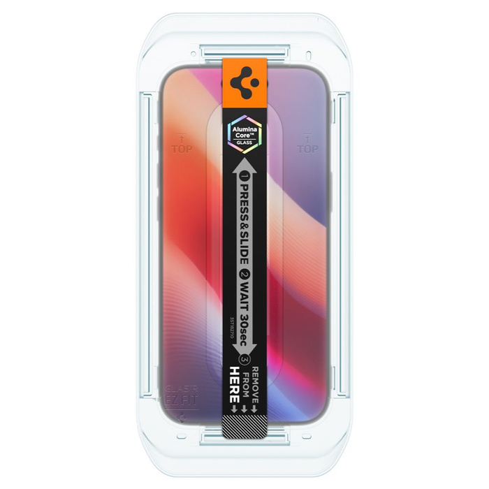 Glass PRIVATIZING Spigen IPhone 17 AIR GLAS.TR "EZ FIT" 2-PACK PRIVACY
