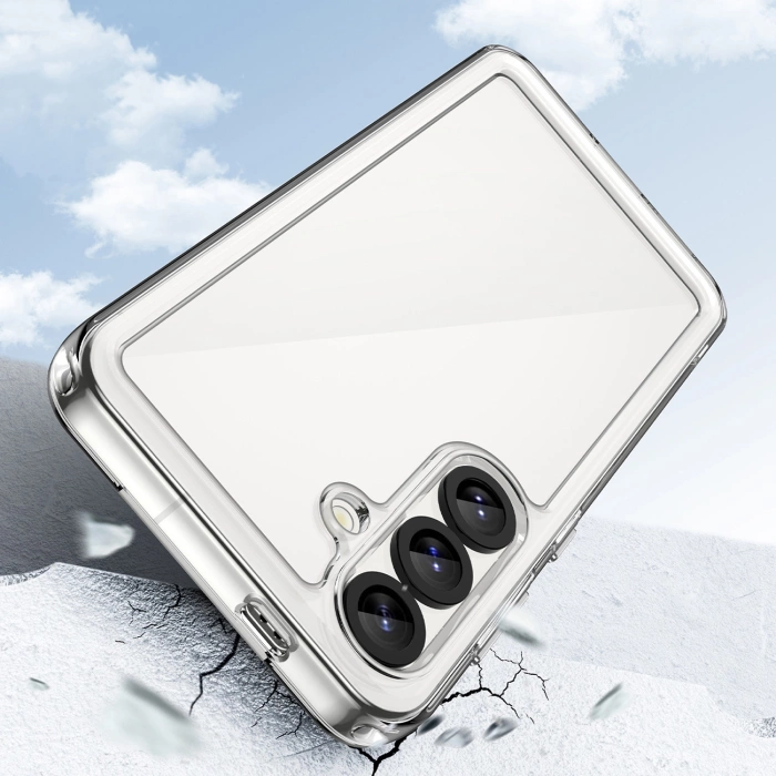 Outer Space Case mit Gelrahmen für Xiaomi Redmi Note 14 5G - Transparent