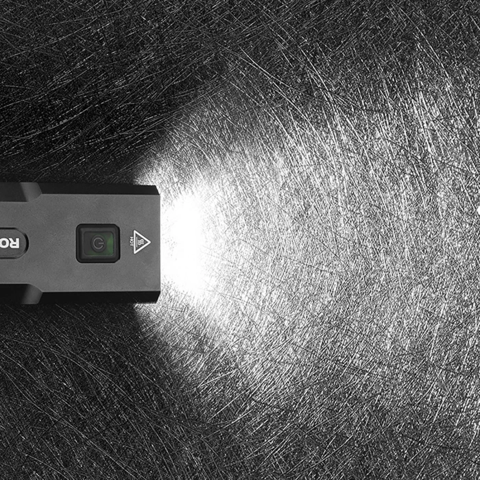 Rockbros 24310002001 Fahrradlicht 850 lm mit Powerbank-Funktion + USB-C - USB-A Kabel - Schwarz